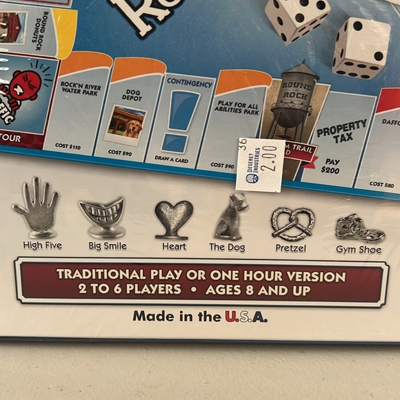 Brand new! Round Rock Opoly (monopoly) celebrating daffodil capital of Texas. - Picture 7 of 8